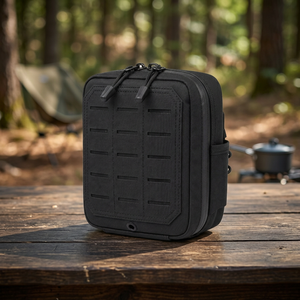 Bolsa de Carga Reforzada Resistente al Agua, Corte Láser, Cierre de Cremallera de Nailon, Sistema de Drenaje Automático, Bolsillo Modular para Accesorios, Bolsa GP - Product Image 3