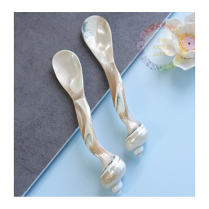 Exportation en vrac de cuillère en nacre et ensemble de vaisselle en coquillage pour les collections de salle à manger artisanales et les boutiques culinaires - Product Image 4