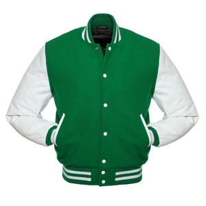 Trendy College Baseball Varsity Style Fashion Bomber <b>Jacket</b> with OEM Custom Logo Wholesale Winter Casual Sports <b>Jacket</b> for <b>Men</b> - Product Image 2