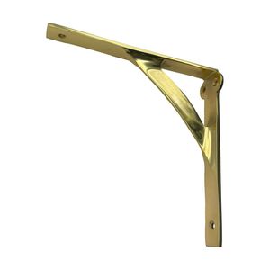 Soporte de estante de hierro hecho a mano fuerte diseñado para durabilidad a largo plazo interiores del hogar cocinas y decoraciones de pared Rústicas - Product Image 3