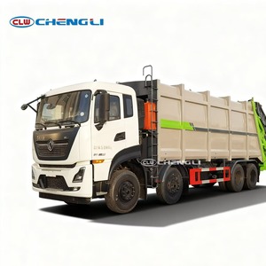 Camión Compactador de Basura de Carga Trasera Totalmente Automático de 16 CBM, Motor Cummins Euro 6, Compresión Bidireccional para Saneamiento Municipal - Product Image 1