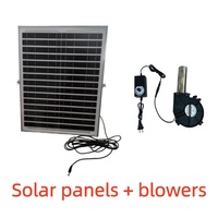 Réchaud de camping portable à brûleur à huile usagée, coupe-vent, simple, en acier titane, avec souffleur d'air et panneau solaire, pour cuisson, chauffage et dégivrage en extérieur