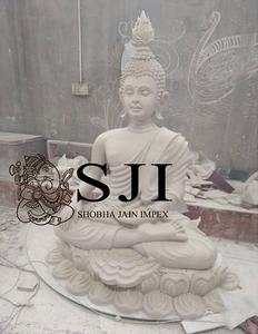 Estatuas de Diosa Matka de Madera de Shobha Jain Impex, de Delhi, India, para Decoración - Product Image 3