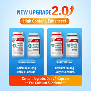 Suplemen Kapsul Lunak Kalsium Sitrat Vitamin D Kolekalsiferol untuk Meningkatkan Kepadatan Tulang dan Imunitas Laboratorium CNAS - Product Image 6