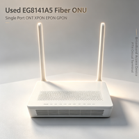Peralatan Akses Broadband EPON GPON Terminal Serat Optik Port Tunggal EG8141A5 XPON ONU Grosir untuk Jaringan FTTH FTTB