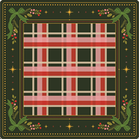 Ensemble de Mahjong Américain Doré de Noël, Quatre Couches en Acrylique, Cadeau de Luxe pour les Fêtes de Famille et les Soirées Jeux
