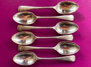 Elegante juego de cucharas de acero inoxidable con acabado pulido, perfecto para vajilla de boda, postre de comedor fino, elementos esenciales para servir - Product Image 4