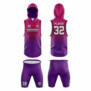 Maillot de football américain personnalisé 7v7 sans manches en Spandex/Polyester, impression par sublimation, séchage rapide, compression respirante - Product Image 1