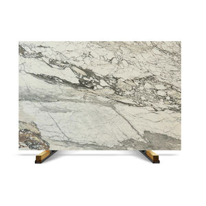 Losa de piedra de mármol de diseño moderno de alta calidad para la construcción Superficie pulida de corte personalizable Precio competitivo para la exportación - Product Image 5