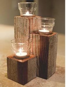 Candelero de madera de lujo para decoración de mesa de Navidad con madera de primera calidad y atractivo elegante para la temporada de invierno - Product Image 6