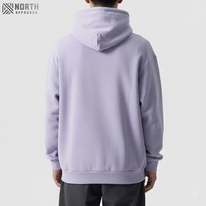 Sudaderas con capucha y sudaderas con cremallera de 180ct para hombre, Sudadera con capucha de poliéster/algodón de peso pesado con estampado de soplo bordado para invierno - Product Image 2