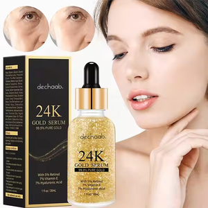 Nhãn hiệu riêng mặt dầu Collagen Peptide Dark Spot Remover Mặt Kem 24K vàng mặt Glow huyết thanh - Product Image 1