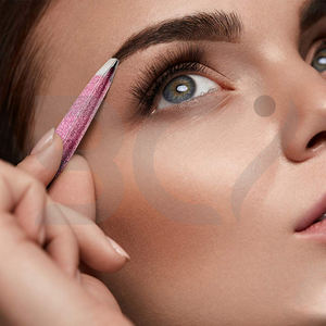 Pince à épiler pour sourcils de haute qualité, pointe inclinée, service OEM, meilleur fournisseur, facile à utiliser, design unique, produit durable - Product Image 6