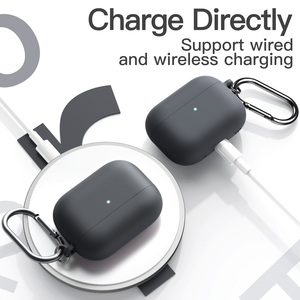 Upgrade 2023 Silicone <strong>Case</strong> <strong>Cover</strong> for <strong>AirPods</strong> <strong>Pro</strong> (2nd/1st Generation) with Keychain Headphone <strong>Cases</strong> - Product Image 2