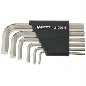 ชุดประแจหกเหลี่ยมเคลือบนิกเกิล Hazet ขนาดเมตริก 6 ชิ้น - Product Image 2