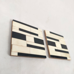 Decorative Eco-Friendly Modern Wood <b>Coasters</b> Placemats Custom Tea Coffee Beer Wine <b>Glass</b> Cup Display Fancy Decoration - Product Image 1