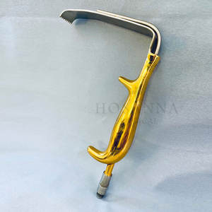 Retractor Tebbetts de Acero Quirúrgico Hosanna, Fuente de Alimentación Manual, Fabricado en Pakistán, Juego de Instrumentos de Alta Calidad con Certificación CE - Product Image 2