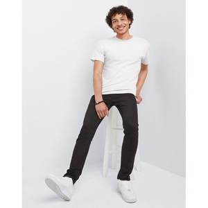 Camiseta de algodón para hombre, camiseta de Color sólido, Camiseta básica informal con cuello redondo para hombre, camisetas clásicas de alta calidad para hombre - Product Image 5