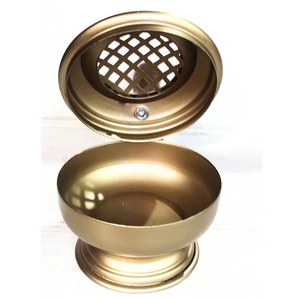 เตาเผาเครื่องหอมพร้อมด้ามจับไม้ เรซิ่น และเตาเผาบาคูร์ โคมไฟน้ำมันหอมระเหยบำบัด จุดไฟง่าย เตาเซรามิกไฟฟ้า - Product Image 6