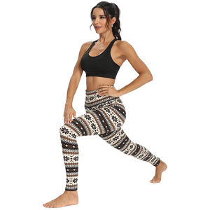 Mallas deportivas elásticas de cuatro vías personalizadas para gimnasio, mallas deportivas para entrenamiento, ropa activa, mallas de Yoga para mujer, ropa deportiva - Product Image 5