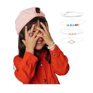 4 unids/set pulsera de dijes hecha a mano ajustable estilo bohemio pulseras coloridas para niñas <span class=keywords><strong>simplemente</strong></span> pulsera de cuerda regalo para <span class=keywords><strong>amigos</strong></span> - Product Image 6