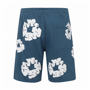 Pantalones cortos informales de Color liso para hombre, pantalones cortos informales para hombre, diseño personalizado, pantalones cortos informales para hombre con cintura elástica cómoda - Product Image 6