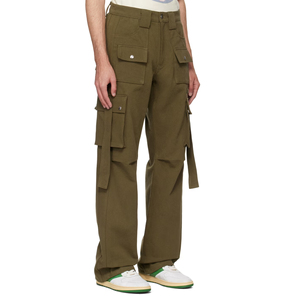 Pantalon Cargo Tactique pour Hommes avec Coupe Décontractée Design Utilitaire Tissu en Coton Style Extérieur Parfait pour Voyage et Randonnée - Product Image 3