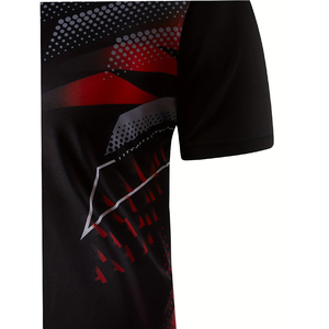 Camiseta de Fútbol Americano con Cuello en V, Nombre y Número Personalizados, Camiseta de Fútbol para Adultos, Cómoda, Transpirable y con Disipación de Calor - Product Image 4