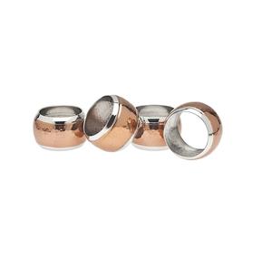 Anillo de Servilleta Metálico Redondo con Acabado de Hierro, Estilo Americano Ecológico para Vajilla de Boda, Precio al por Mayor - Product Image 1