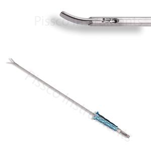 Ensemble d'instruments VATS | Micro-ciseaux thoraciques droits 1cm micro-pointes 5mm arbre 16.5cm | Ensemble d'instruments micros - Product Image 5