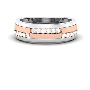 Anillo de mujer con diamante Natural certificado VDS IGI, joyería fina de lujo de corte brillante de oro sólido blanco de 14K/18K para - Product Image 1