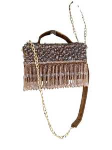 Embrague de hombro cruzado de cadena única Vintage de lujo para mujer elegante regalo de devolución de boda accesorio de moda para fiesta - Product Image 3