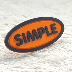 Parche en relieve de varios estilos, insignia de PVC de silicona suave colorida, logotipo de transferencia de calor de goma 3D, etiquetas personalizables de silicona - Product Image 3