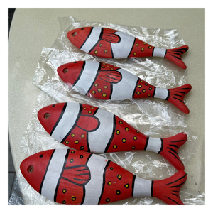 Pescado de madera hecho a mano de madera sostenible para la práctica Zen, ceremonias de templos y colecciones culturales - Product Image 3