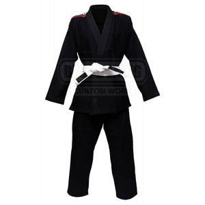 Uniforme de Karate con tela transpirable y rodillas reforzadas para durabilidad Jiu Jitsu Kimono Uniforme de Karate - Product Image 1