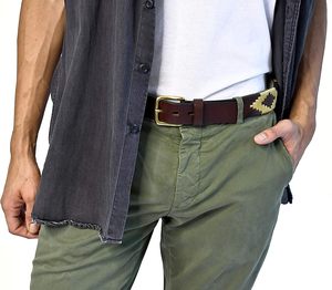 IBERIA-cinturones de cuero auténtico para hombre y mujer, cinturones de Polo personalizados de alta calidad, venta al por mayor - Product Image 3