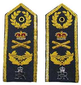 Insignias Bordadas Personalizadas para Uniformes, Insignias de Hombro para Oficiales, Tripulación de Marineros, Capitán, Epaulettes con Logotipo Metálico Ensamblado - Product Image 3