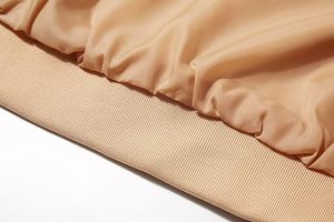 เสื้อแจ็กเก็ตบอมเบอร์กระดุมเม็ดเดียวของผู้ชายปกพับลงแบบกลับด้านได้ไซส์ใหญ่พิเศษ - Product Image 4