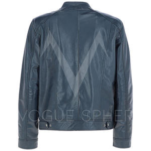 2025 Conception personnalisée de haute qualité Le Pakistan a fait la vente chaude Impression de logo personnalisé Meilleur fournisseur Vestes en cuir - Product Image 3