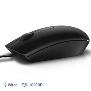 For MS116 USB Wired Optical Mouse with LED Backlight Ergonomic Design for <b>Desktop</b>/Laptop Use in Stock - Product Image 3