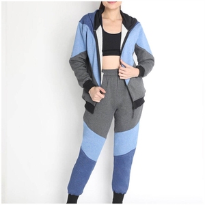 Survêtement couleur unie femmes survêtement Street Wear nouveauté femmes survêtement pour adulte personnalisé décontracté 100% coton survêtement - Product Image 5