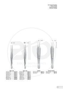 Fórceps quirúrgicos delicados de diseño personalizado, fórceps de tejido atraumático Debakey de alta precisión de 18 cm de longitud - Product Image 4