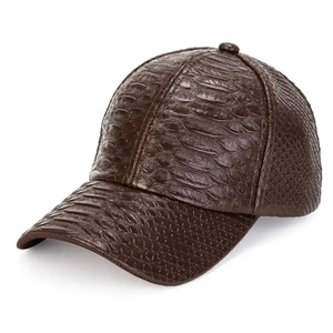 Wholesale Baseball PU Leather Cap Vintage Formal Sporty Classic Outdoor Warm High Quality Breathable Waterproof Adjustable - Product Image 4