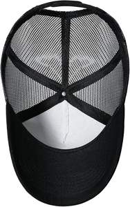 Gorra de Béisbol Deportiva de Cinco Paneles, Lavada al Ácido, de Algodón, con Logotipo Personalizado al por Mayor, Ajustable, Estilo Denim, Negra, para las Cuatro Estaciones - Product Image 6