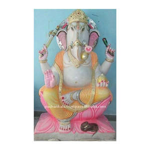Statue de marbré, Ganesha - Product Image 1