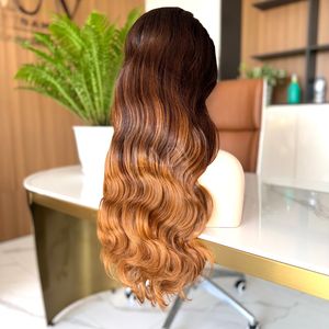 100% vietnamien meilleure qualité cheveux humains vague de corps couleur perruques longue longueur pour les femmes noires - Product Image 5