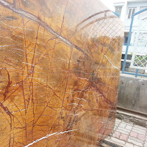 Mármol Dorado de la Selva Tropical al por Mayor, Piedra Natural Premium con Vetas Únicas, Gran Losa Moderna de Alta Resistencia para Interiores de Villas de Lujo - Product Image 4