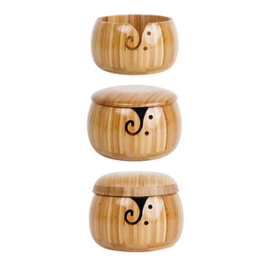 Cuenco de hilo de madera de calidad increíble, caja de costura, cuenco de ganchillo personalizado, aspecto de diseñador, superventas al mejor precio - Product Image 2