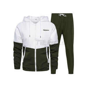 Diseño personalizado de contraste de color hombres chándal al por mayor de calidad superior hombres chándal para la venta - Product Image 1