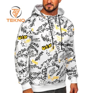 เสื้อฮู้ดผู้ชายแบบปรับแต่งได้เสื้อฮู้ดน้ำหนักเสื้อฮู้ดดี้พิมพ์ลายซับลิเมชันดีไซน์ตามสั่ง88% 12% โพลีเอสเตอร์ - Product Image 6